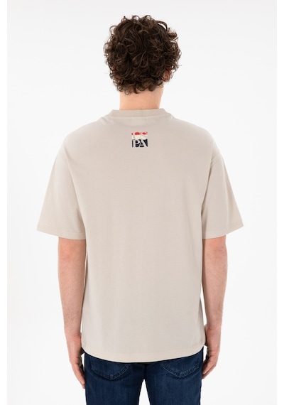 U.S. Polo Assn.  Erkek Comfort Fit Bisiklet Yaka Taş Tişört 50305990-VR049