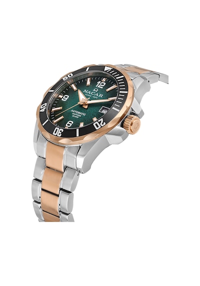 Nacar Nc36-291738-enm Erkek Kol Saati Gümüş - Rose Gold