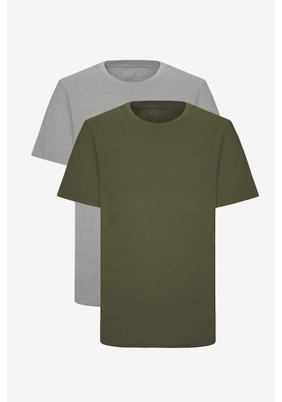 AC&Co / Altınyıldız Classics Erkek Hakı-grı Melanj Slim Fit Bisiklet Yaka 2'li Düz Tişört Paketi Hakı-grı Melanj Haki - Gri Melanj AC&Co / Altınyıldız Classics Erkek Hakı-grı Melanj Slim Fit Bisiklet Yaka 2'li Düz Tişört Paketi Hakı-grı Melanj Haki - Gri Melanj