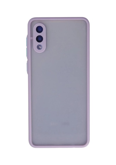 Samsung Uyumlu Galaxy A02 Uyumlu Kılıf Montreal Silikon Kapak - Mor