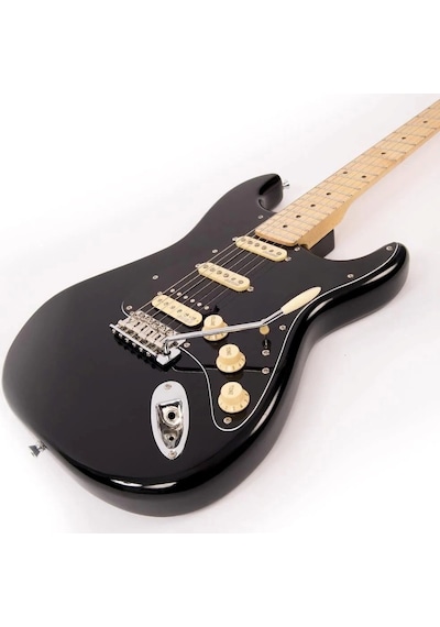 Vintage V6h Reissued Elektro Gitar - Boulevard Black