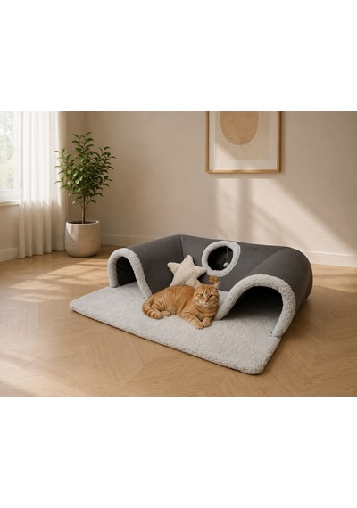 Patikadan Patirotası Kedi Oyun Tüneli