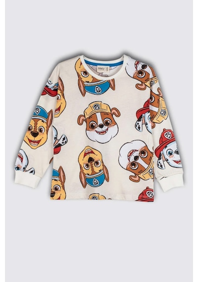 Zuzunga 2'li Paw Petrol Ve Ekskavatör Desenli Erkek Çocuk Pijama Takımı Renklı