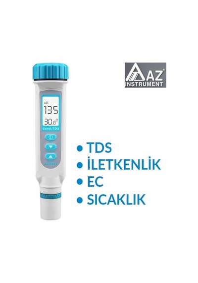 Az 8361 Tds / Sıcaklık / Iletkenlik Ec Ölçüm Cihazı N11.555