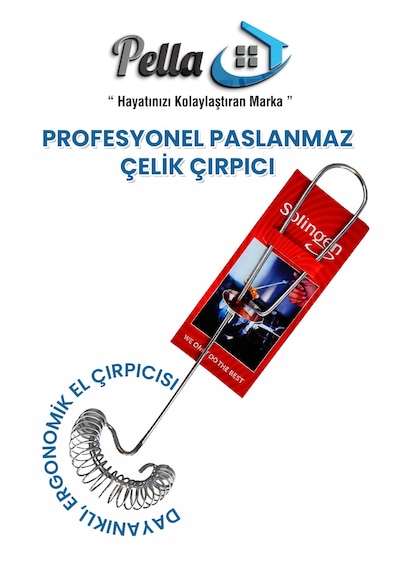 Paslanmaz Dayanıklı Çelik El Çırpıcısı Beyaz - Gümüş