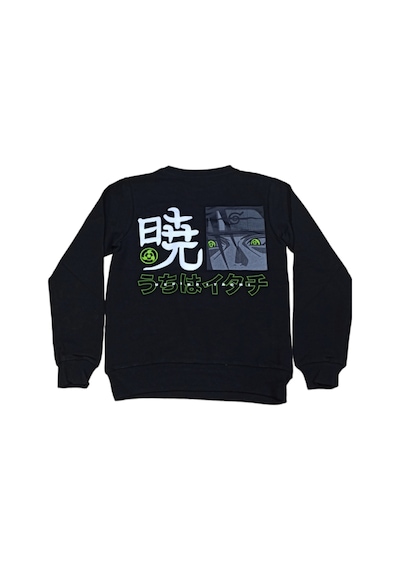 İrem Çocuk Giyim Erkek Çocuk /kız Çocuk Çift Taraf Anime Karakter Yazı Desenli Siyah Sweatshirt Siyah İrem Çocuk Giyim Erkek Çocuk /kız Çocuk Çift Taraf Anime Karakter Yazı Desenli Siyah Sweatshirt Siyah