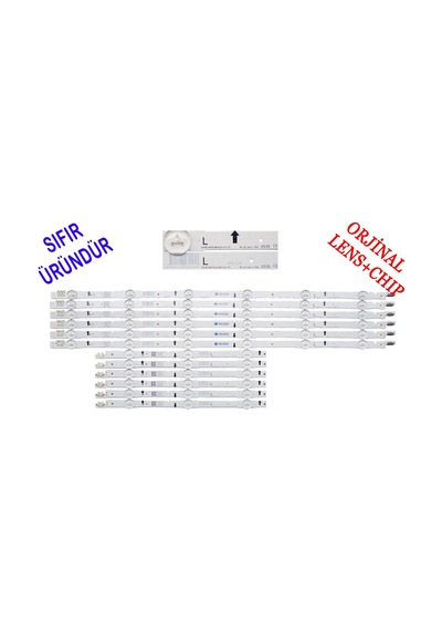 Samsung Uyumlu Ue48h5070,ue48h5570,ue48h6270,ue48h6290 Led Bar Seti