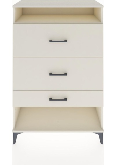 Hyperion Dolap Tek Raflı 3 Çekmeceli 88x44x134 Aytaşı-aytaşı Aytaşı