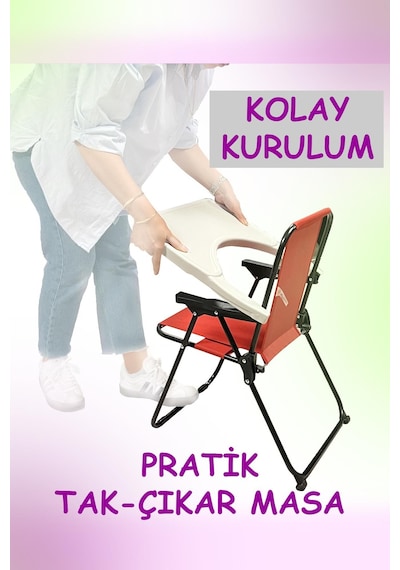 Exent 2-6 Yaş Fun Car Lüx Çocuk Piknik Sandalyesi-mini Kamp Sandalyesi-mavi Çok Renkli