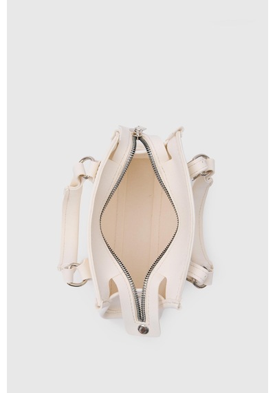 Shule Bags Wander Mini Çapraz Çanta Vanilla Beyaz