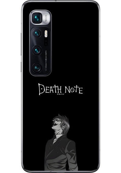 Xiaomi Mi 10 Pro Uyumlu Şeffaf Kılıf Death Note 1 Tasarımlı
