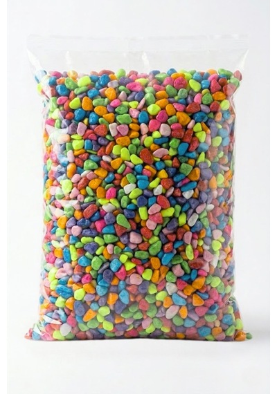 Akvaryum Çakıl Renkli 10kg