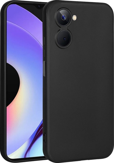 Realme 10 4g Kılıf Premier Silikon Kapak - Siyah Siyah Siyah
