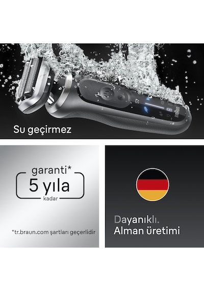 Braun Series 7 Elektrikli Tıraş Makinesi, Islak Ve Kuru, Hassas Düzeltici Başlık, 72-g1200s 1 Saat Braun Series 7 Elektrikli Tıraş Makinesi, Islak Ve Kuru, Hassas Düzeltici Başlık, 72-g1200s 1 Saat