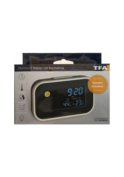 Tfa Renkli Elektronik Saat Termo-Higrometre