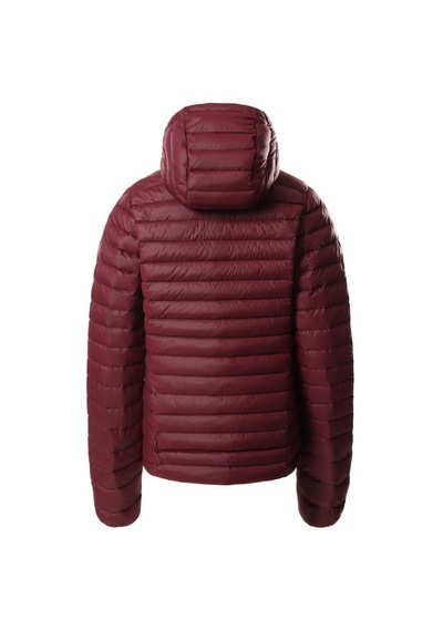 The North Face Stretch Down Hoodie Kapüşonlu Kadın Mont Bordo