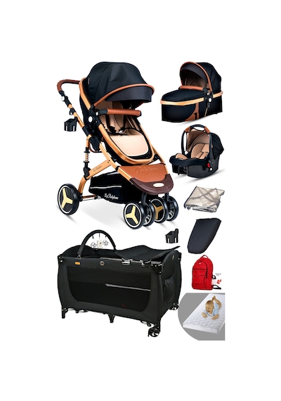 Baby Home 9 in 1 Ekonomi Paket Baby Home 945 Travel Sistem Bebek Arabası 560