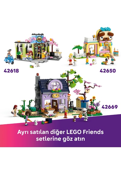 LEGO® Friends Heartlake City Şekerci Dükkanı 42649 - 6 Yaş ve Üzeri Çocuklar için Mini Bebek İçeren Yaratıcı Oyuncak Yapım Seti (376 Parça) LEGO® Friends Heartlake City Şekerci Dükkanı 42649 - 6 Yaş ve Üzeri Çocuklar için Mini Bebek İçeren Yaratıcı Oyuncak Yapım Seti (376 Parça)