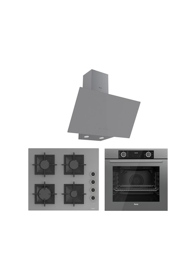 Ferre Fryart SC Serisi Gri 3'lü  XE63CPR-SC208-D079 Ankastre Set