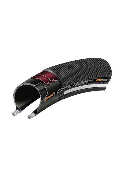Continental Contact Speed 700x28c Telli Dış Lastik Reflektörlü Siyah