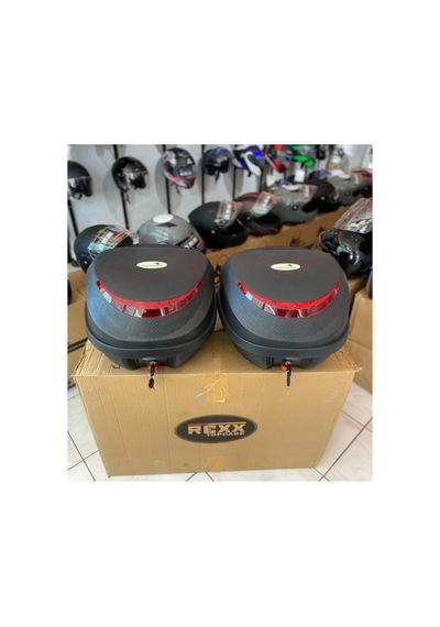 Motorsiklet Arka Çanta Arka Bagaj 32 Litre Topcase Tüm Kasklar İle Uyumlu Siyah - 883193876 Diğer