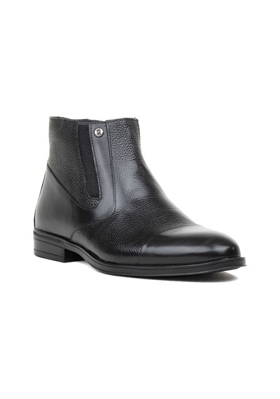 Pierre Cardin 4k 11925251 Klasik Fermuarlı Kışlık Erkek Bot Siyah
