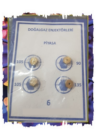 Doğalgaz Ocak Memesi 6mm