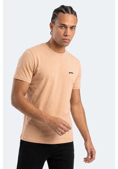 Slazenger Rosalva T Erkek Pamuklu Vizon Tişört