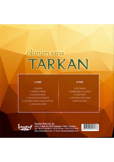 Tarkan - Ölürüm Sana Plak