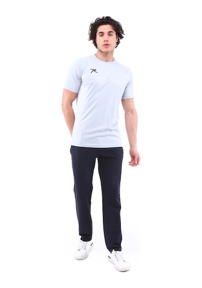 Raru Teamswear Erkek Basic T-shirt Sırca Gri Gri