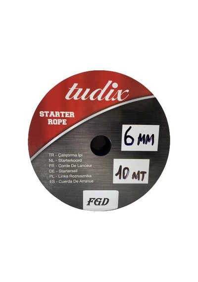 Fgd Motor Çekme Çalıştırma Starter İpi 6 Mm 10 Metre