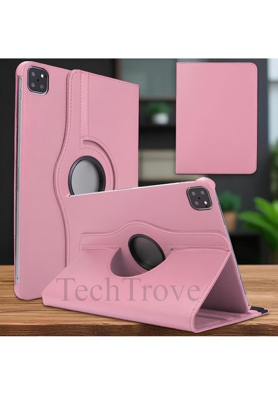 Apple İpad Pro 11 2020 2.nesil Kılıf 360 Dönebilen Standlı Pu Deri Kılıf Kapaklı Kılıf