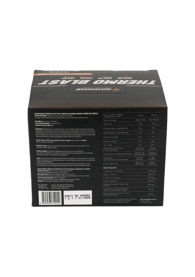 Novopharm Thermo Blast L-carnitine 60 Mlx12 Shot Ananas&mango
