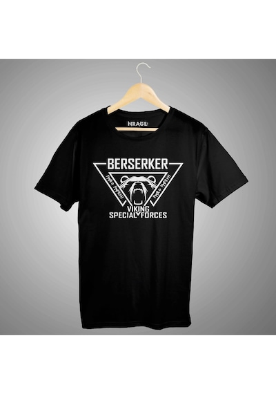 Amon Amarth Berserker Siyah Tişört Siyah