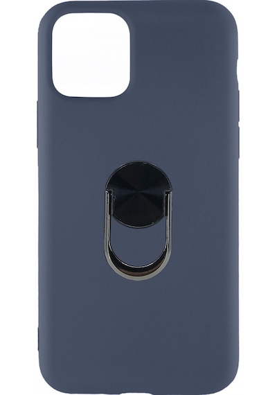 Nettech Apple Uyumlu  iPhone 11 Pro Leather Ring Nano Arka Koruma