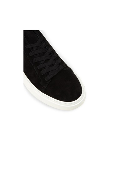 Deery Erkek Hakiki Süet Siyah Sneaker Ayakkabı - 04651msyhe02