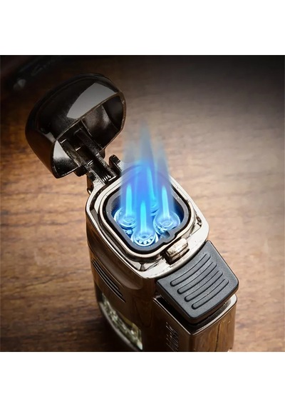 Lubinski 4lü Torch Gunmetal Puro Çakmağı 8179at