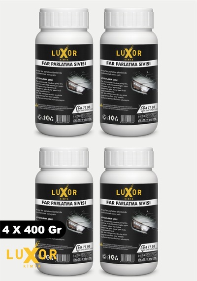 Luxor Kimya Far Parlatma Sıvısı 4 X 400 Gr