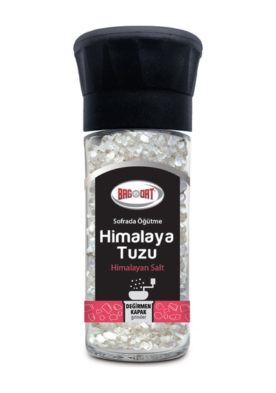 Bağdat Himalaya Tuzu Değirmen 110 G - 7 Adet Tarı