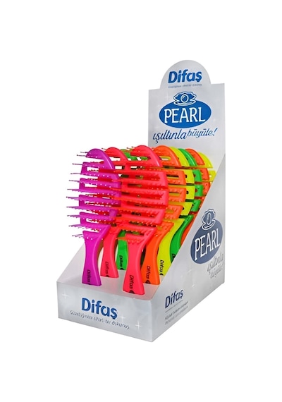 Difaş Pearl Saç Fırçası Mor