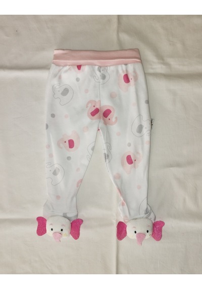 Kız Bebek Çıngıraklı Pembe Alt Çok Renkli