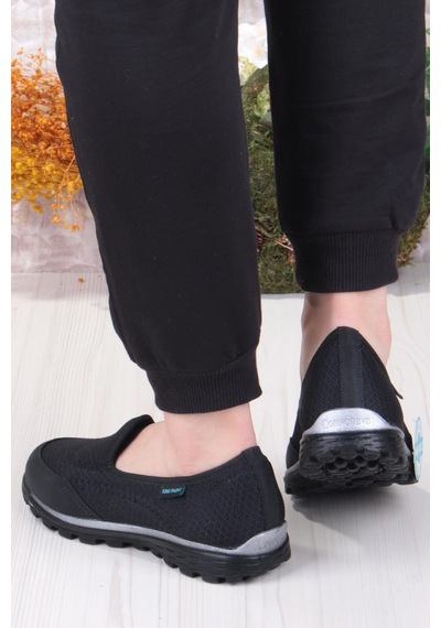 Fort King Mila Rahat Hafif Anatomic Insole Taban Kadın Ayakkabı Siyah