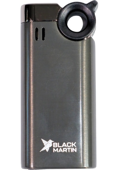 Black Martin Tek Torch Pürmüz Gunmetal Puro Çakmağı - Tr9290