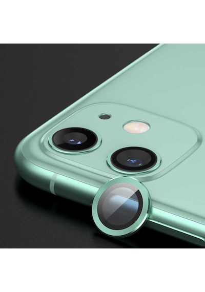 Apple Uyumlu   iPhone 12 Cl-01 Lüx ​​​​Kamera Lens Koruyucu