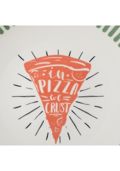 Mudo Home Agen Pizza Tabağı 32cm - Yeşil Diğer
