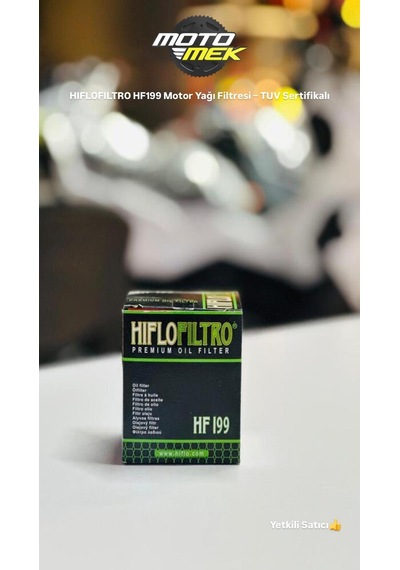 Hıflofıltro Hf199 Motor Yağı Filtresi Tuv Sertifikalı