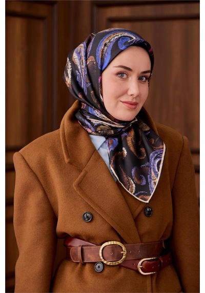Silk Home Twill İpek Eşarp 11490-01 Siyah