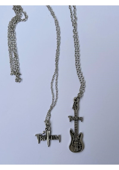Paytak Moda Trivium Bff 2li Rock Metal Grup Zincir Kolye Pytkznkly0163