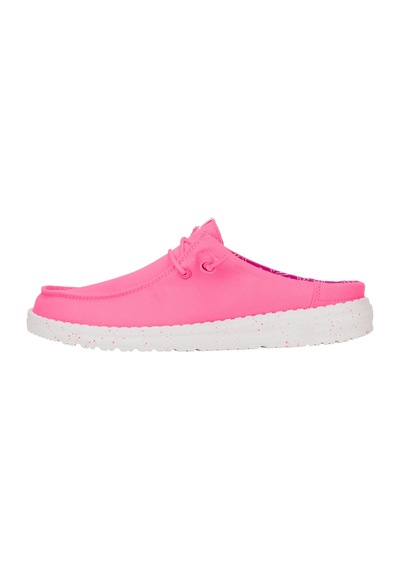 Hey Dude Wendy Slip Stretch Canvas Kadın Terlik Pembe