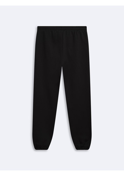 LTB Regular Fit Lastik Paça Basic Siyah Eşofman
